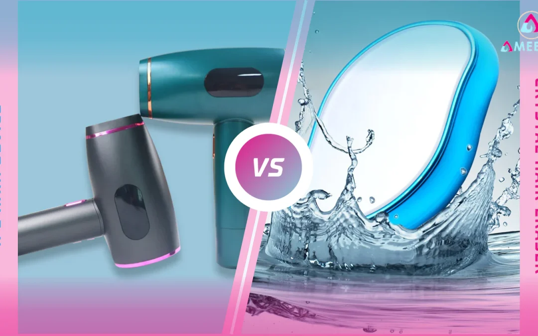 IPL DEVICE VS CRYSTAL HAIR ERASER COMPARISON CHART