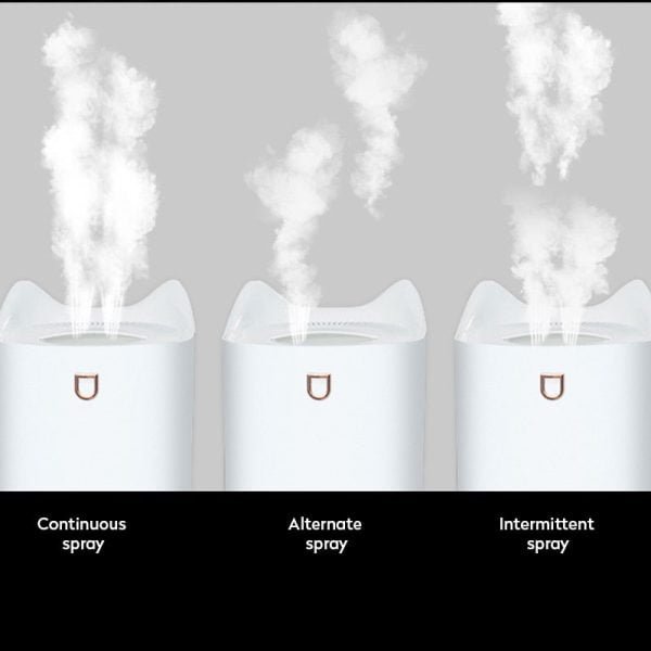 3L Air Humidifier Essential Oil Aroma Diffuser Double Nozzle With Coloful LED Light Ultrasonic Humidifiers Aromatherapy Diffuser - Image 5