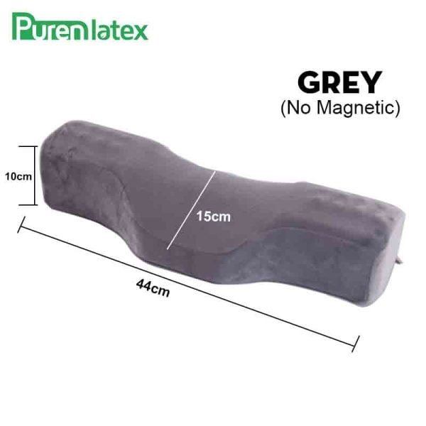 PurenLatex Magnet Therapy Pillow for Eyelash Extension Memory Foam Multi-Function Orthopedic Pillows Sleeping Bolster Cushion - Image 6