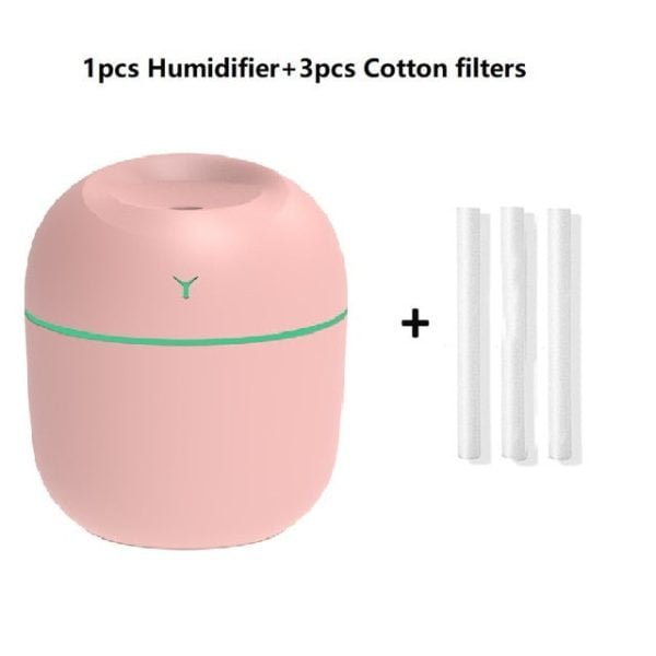 2022 New Mini Portable Ultrasonic Air Humidifer Aroma Essential Oil Diffuser USB Mist Maker Aromatherapy Humidifiers for Home - Image 5