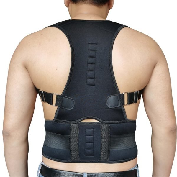 Women Men Corrector Postura Back-Support Bandage Shoulder Corset Back Support Posture Correction Belt - Image 2
