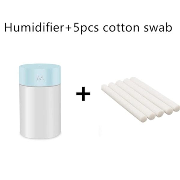 260ML Air Humidifier Ultrasonic Mini Aromatherapy Diffuser Portable Sprayer USB Essential Oil Atomizer LED Lamp for Home Car - Image 14