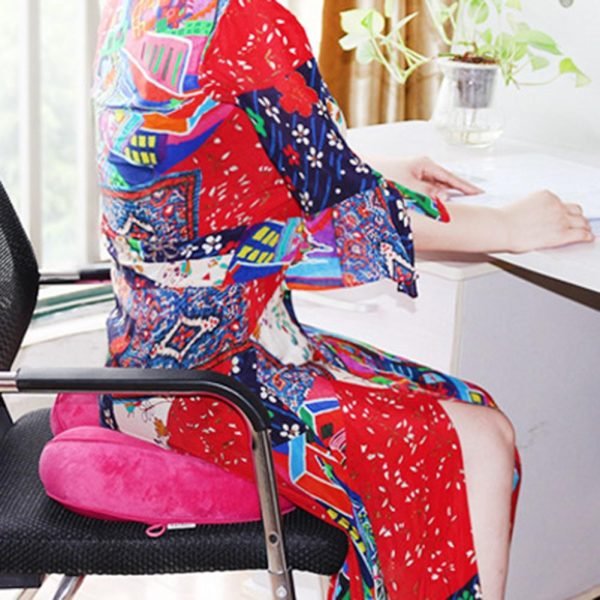 Women Dual Comfort Orthopedic Cushion Pelvis Pillow Lift Hips Up Seat Cushion for Pressure Relief - Image 6