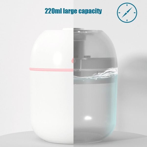 3 in 1 Multifunction USB Two Gear Air Humidifier for Home Office Car Humidifier Diffuser Bedroom Mini Cool Mist Maker Purifier - Image 7