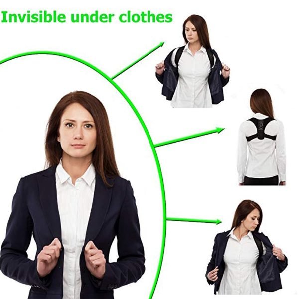 YOSYO Brace Support Belt Adjustable Back Posture Corrector Clavicle Spine Back Shoulder Lumbar Posture Correction - Image 5