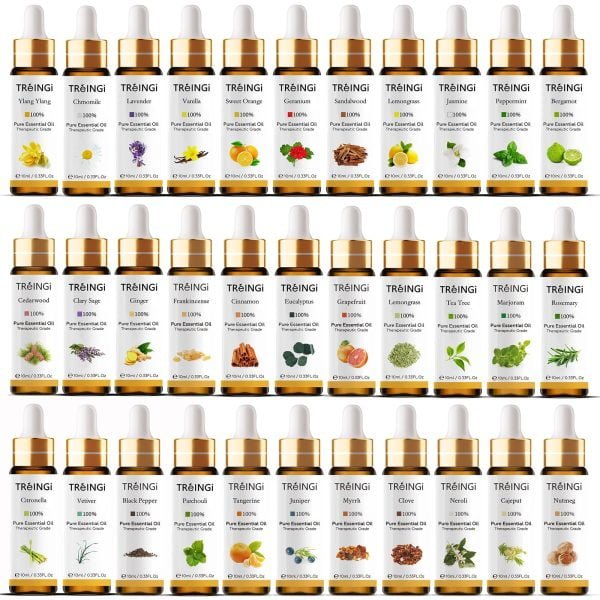 10ml Lavender Essential Oil Diffuser Pure Natural Ylang Ylang Vanilla Bergamot Mint Jasmine Lemon Sage Tea Tree Oil with Dropper - Image 6