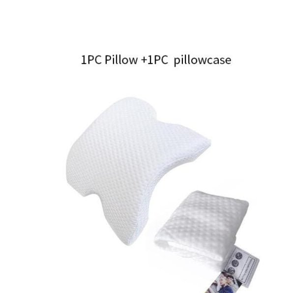 Curved Cervical Pillow for Couples Memory Foam Pillow Sleeping Neck Support Cusion Hollow Design Orthopedic Body Pillow Hand - Image 6