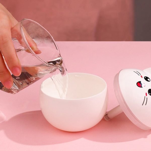 Air Humidifier for Home Ultrasonic Car Mist Maker with Colorful Night Cat USB Lamps Mini Office Air Purifier - Image 8