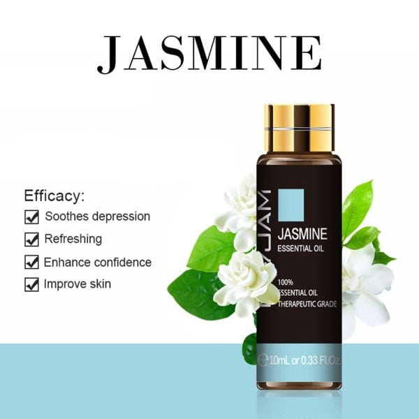 10ML Lavender Essential Oil Diffuser Pure Essential Oils Rose Eucalyptus Jasmine Vanilla Mint Sandalwood Tea Tree Aroma Oil - Image 30