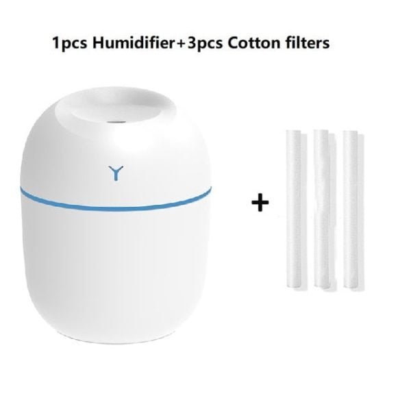 2022 New Mini Portable Ultrasonic Air Humidifer Aroma Essential Oil Diffuser USB Mist Maker Aromatherapy Humidifiers for Home - Image 4