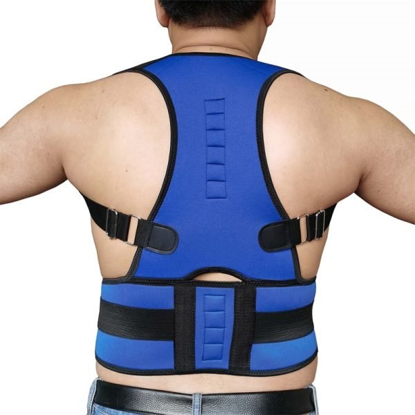 Women Men Corrector Postura Back-Support Bandage Shoulder Corset Back Support Posture Correction Belt - Image 4