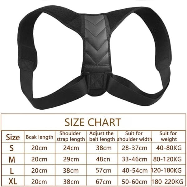 Getinfit One Posture Corrector Spine Back Shoulder Support Corrector Band Adjustable Brace Correction Humpback Back Pain Relief - Image 11