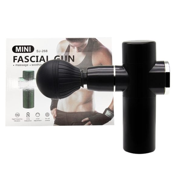 Deep Muscle Massage Gun Electric Massager Mini Fascia Gun Pistol For Body Neck Back Vibration Slimming Relaxation Pain Relief - Image 3
