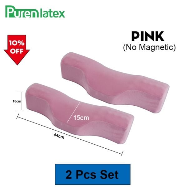 PurenLatex Magnet Therapy Pillow for Eyelash Extension Memory Foam Multi-Function Orthopedic Pillows Sleeping Bolster Cushion - Image 11