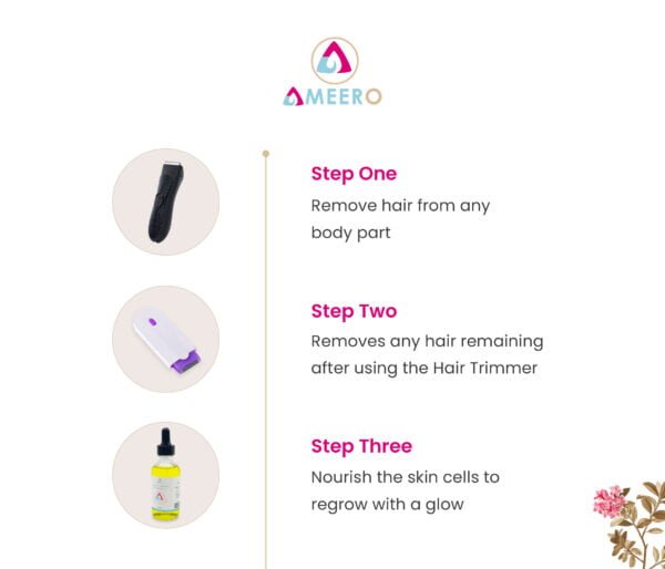 Ameero Electric Epilator and Shaver for Vellus Hair – Smooth, Silky Skin Anytime - Image 7
