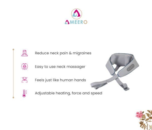 Ameero Neck and Shoulder Massager – Relaxation You Deserve - Image 5
