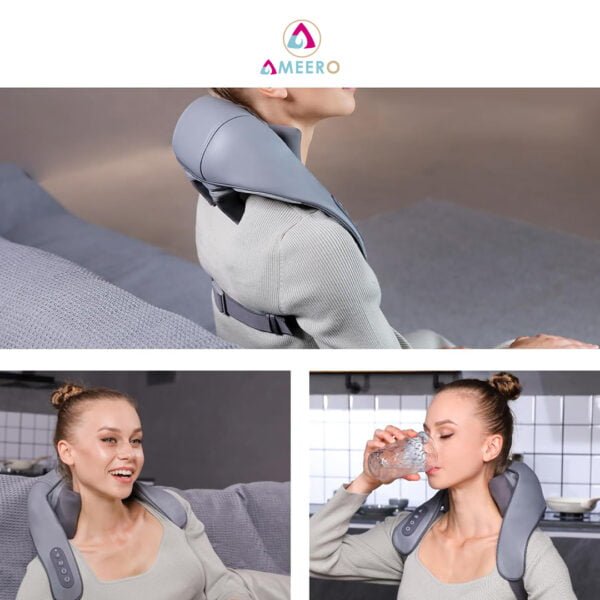 Ameero Neck and Shoulder Massager – Relaxation You Deserve - Image 3