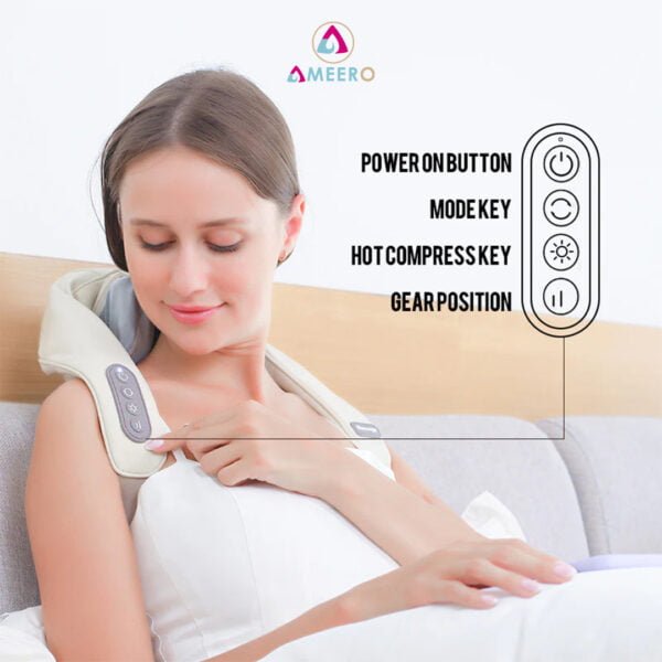 Ameero Neck and Shoulder Massager – Relaxation You Deserve - Image 7